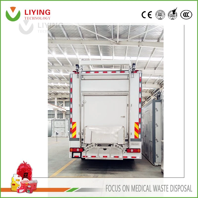 No-Polution Electrical Automatic Microwave Shredding Hospital Medical Waste Disinfection Disposal Equipment