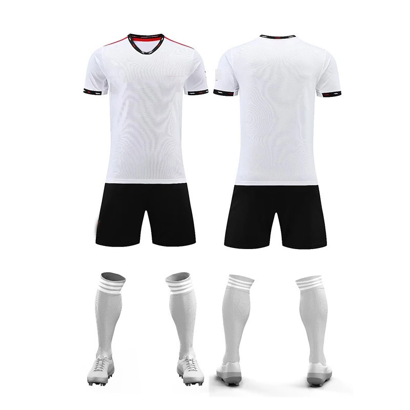 Neue Saison Fußballtrikot Uniform Sublimation Fußballbekleidung Fußballbekleidung Jersey-Set