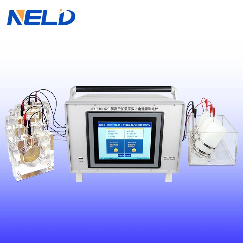 Chloride Ion Diffusion Coefficient Electric Flux Tester Laboratory Instruments