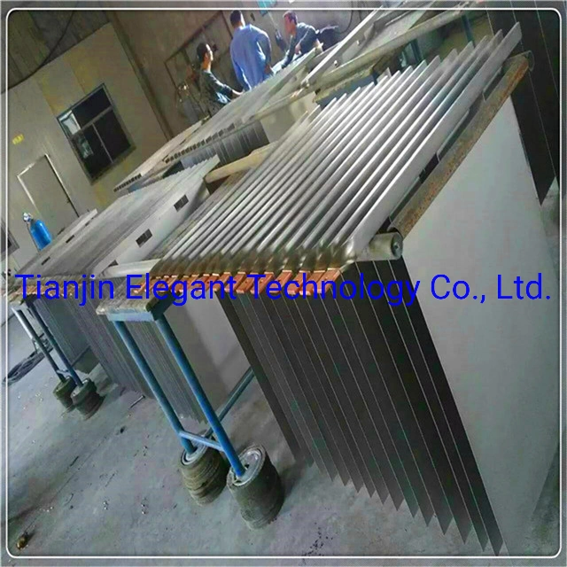 Permanent Steel Cathode with Titanium Clad Copper Hanger Bar for Electrolysis