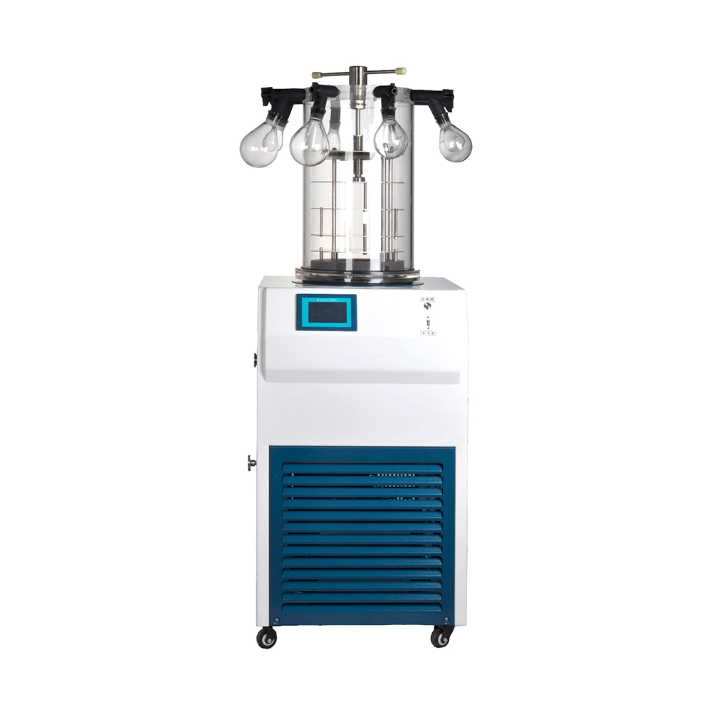 Discount High quality/High cost performance  -56c Heating Manifold Lab Vacuum Freeze Drying Equipment Price