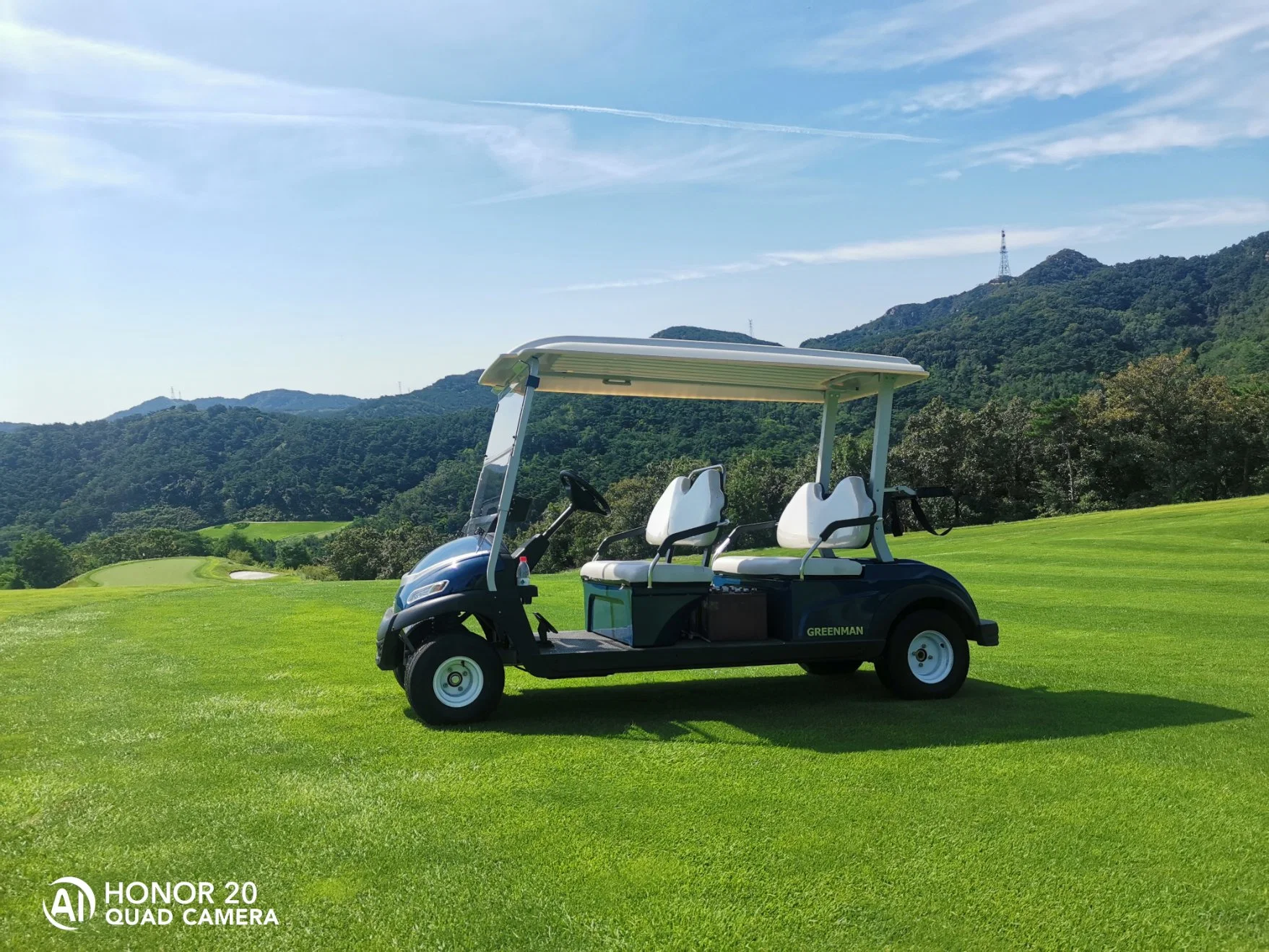 Electric Car, Golf Buggy, Golf Car, Electric Vehicle with Lithium Battery Aluminum Alloy Chassis