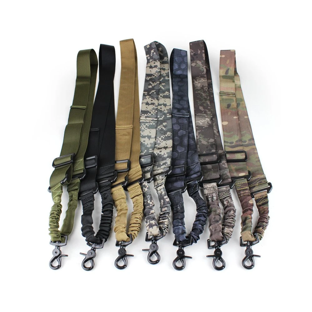 Tactical Hunting Shooting Army Military Style Combat Spring Strap Tactical Lanyard Sling