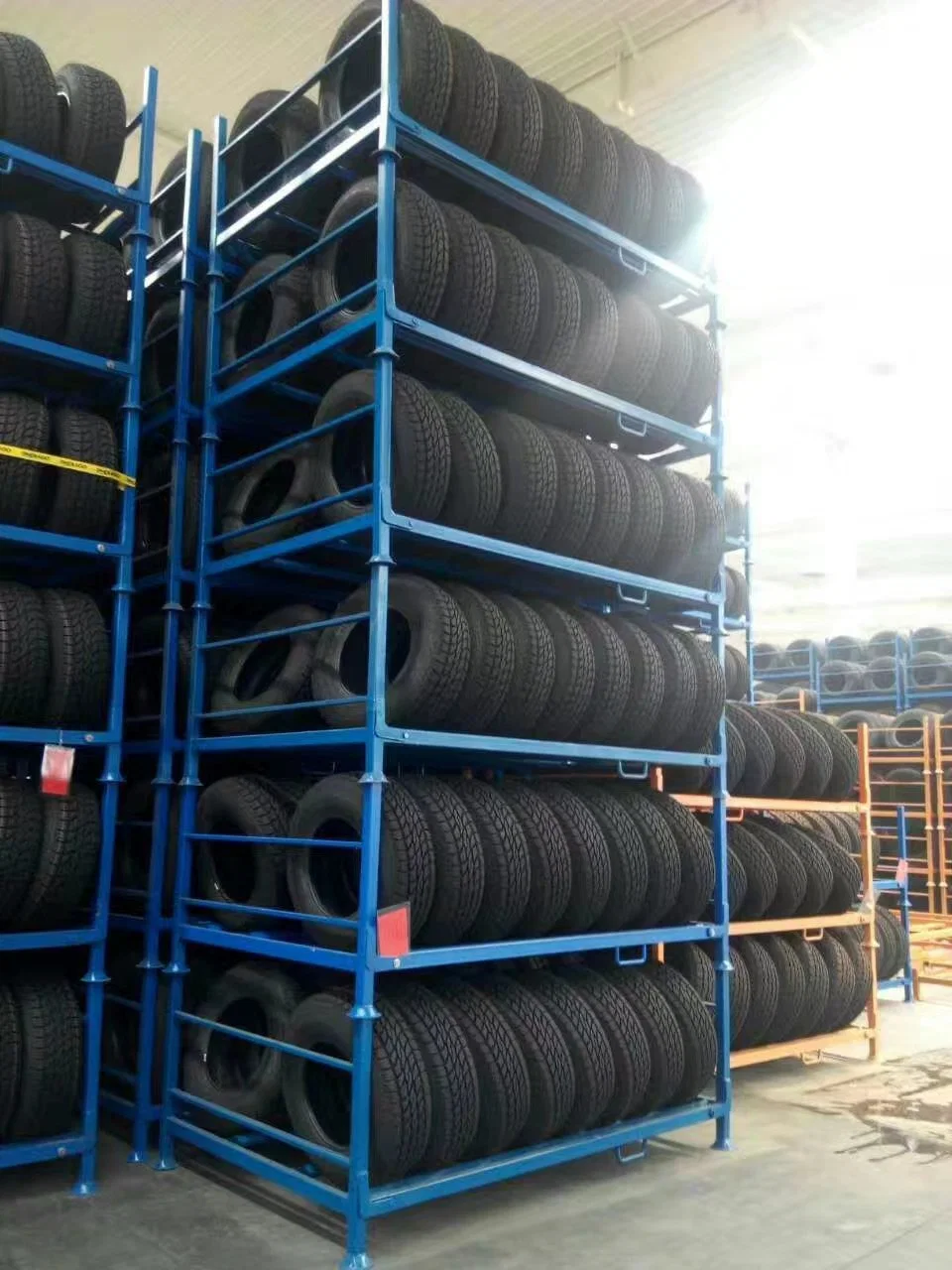 Tyre Goods Storage Fixed Pallet Shelving/Shelf/Shelves Rack, Factory Manufacturer Sales Store Tires Warehouse Tire Fixture Shelf/Shelving/Shelves for Car Truck