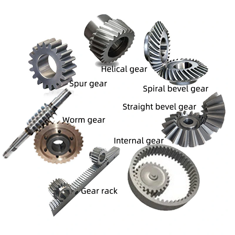 Gusano Spur Piñón helicoidal cónico espiral de la unidad de rack de la cadena de transportador de rodillos de rueda dentada Taper Lock polea la polea de Bush de correa trapezoidal de acero de acoplamiento de la polea de distribución