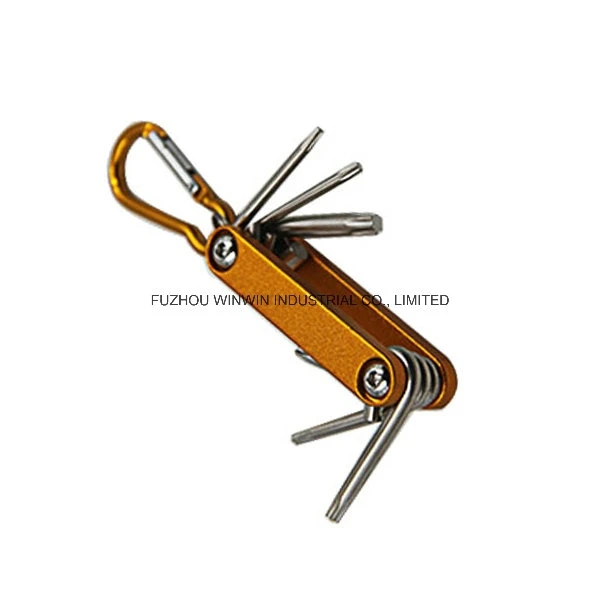 6-Piece Folding Flat Hex Key Set (WW-KJHF06)