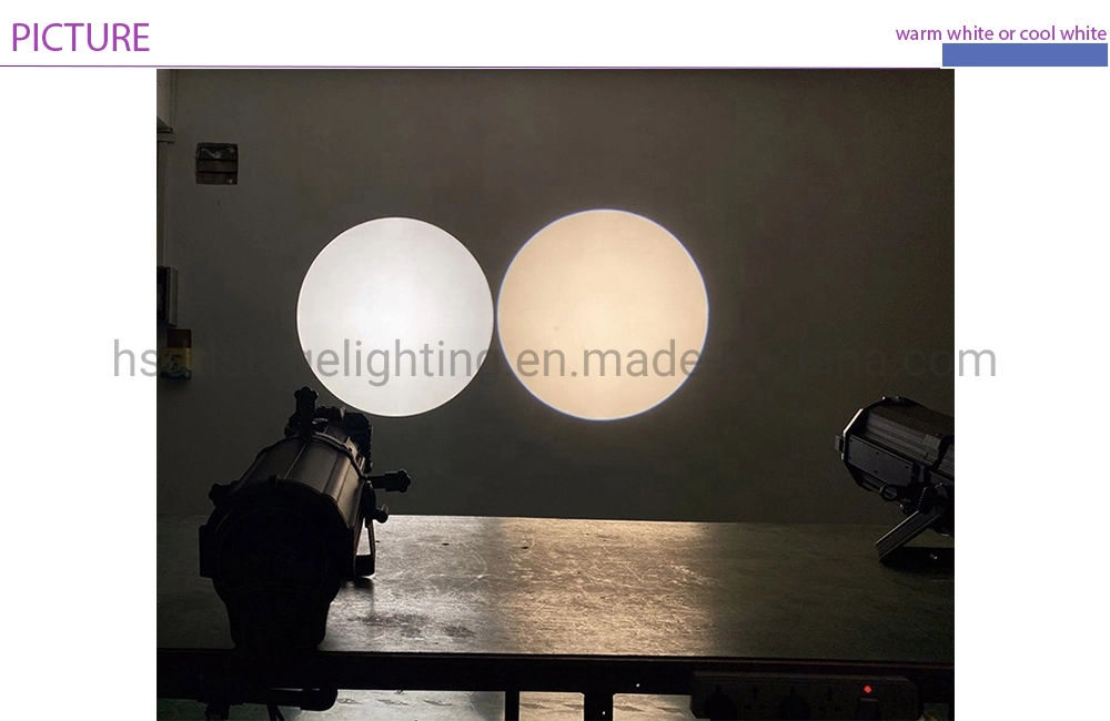 IP65 Profil d'éclairage LED professionnel Théâtre Spot Light 3200K/6500K 200W