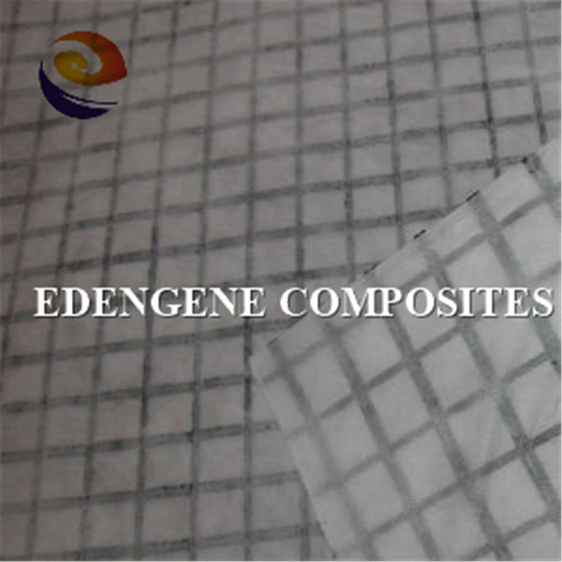 Glass Geogrid Composite Paving Mat for Asphalt Pavement Anti-Cracks Mositure Barrier Stress Relief