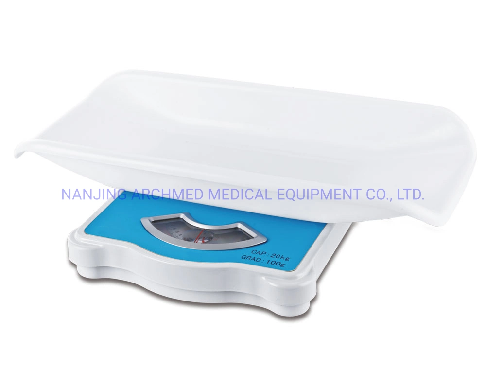 Simple et pratique 20kg matériel mécanique Spring Baby Scale médical Instrument