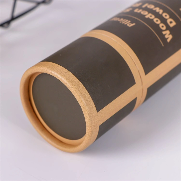 Paper Packaging Tube Box Paper Can Used for Handmade Wooden Sticks Dowel Rods