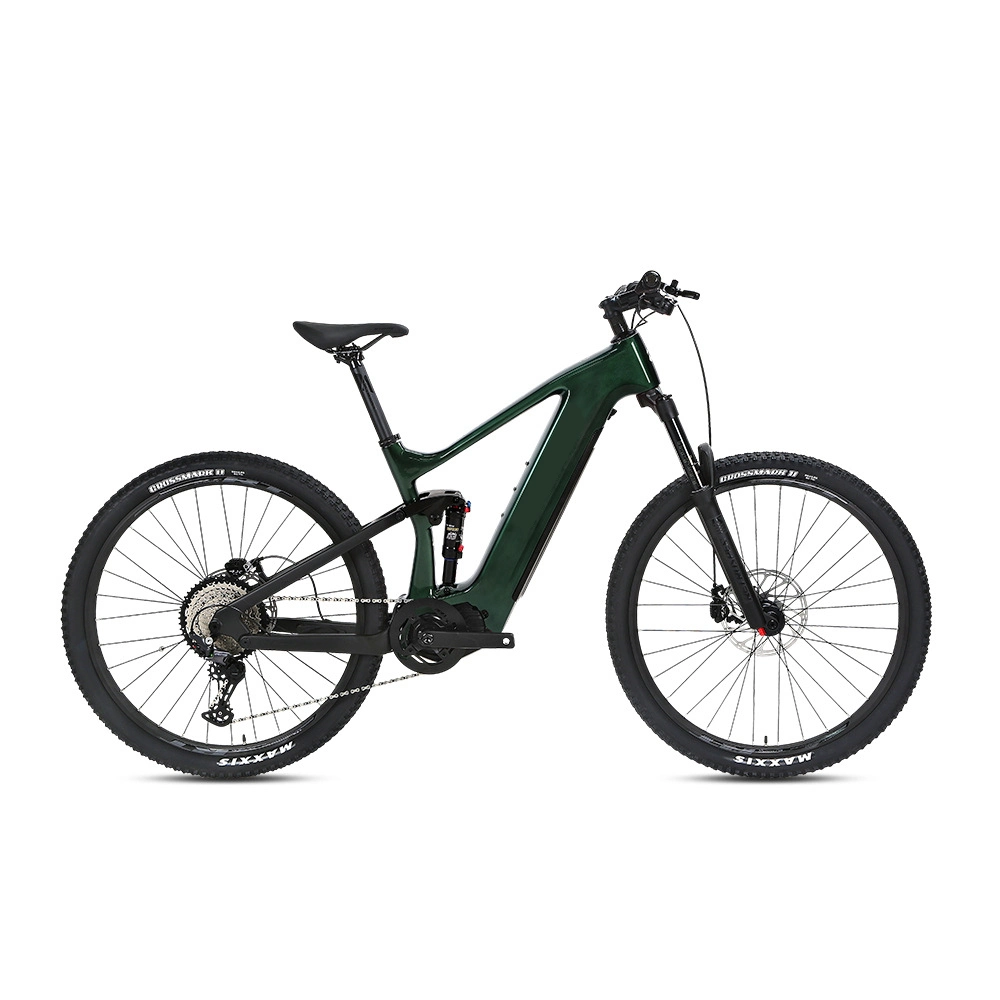 MID Drive 48V Electric Bike Full Suspension Electric Mountain Bike CE Certification