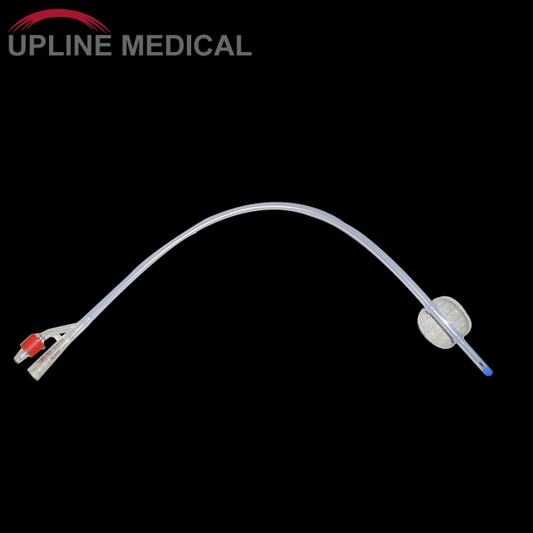 Sterilization Packaged 2 and 3 Way Silicone Foley Catheter