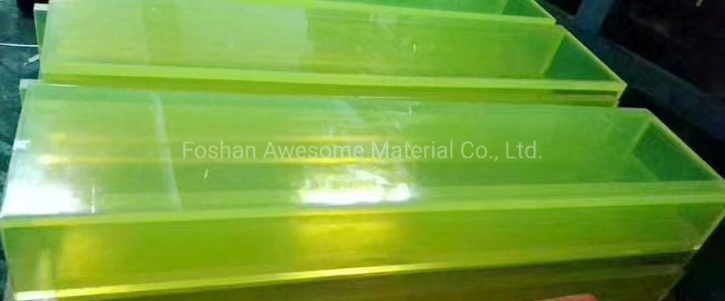 High Density Best Price Polyurethane Rubber Urethane Panel Transparent CNC PU Sheet