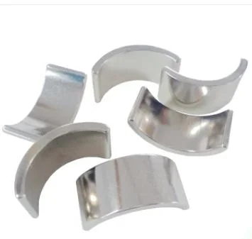 Segment Shape Neodymium Magnet Nickel Coating