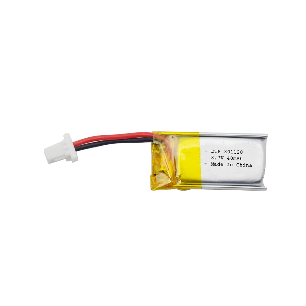 3.7V 40mAh Lithium Polymer Battery for Mini Fan