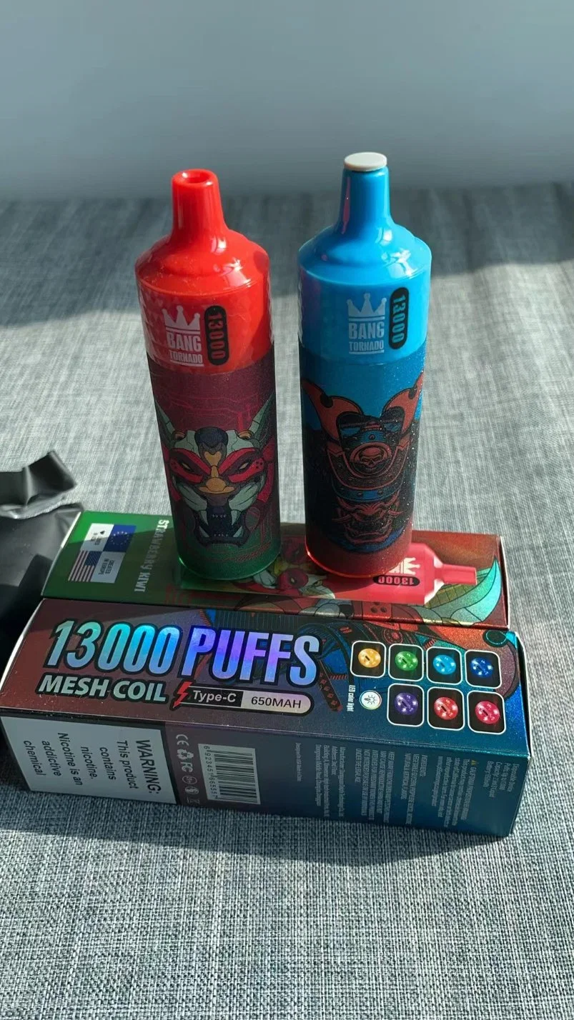 Mayorista/Proveedor I VAPE Aroma King poco 10000 Randms Tornado 9000 Puffs desechable VAPE 12000puffs Electronic CIGS 9K 48 Flavor Razz 9000puffs Bang 120000/13000puffs