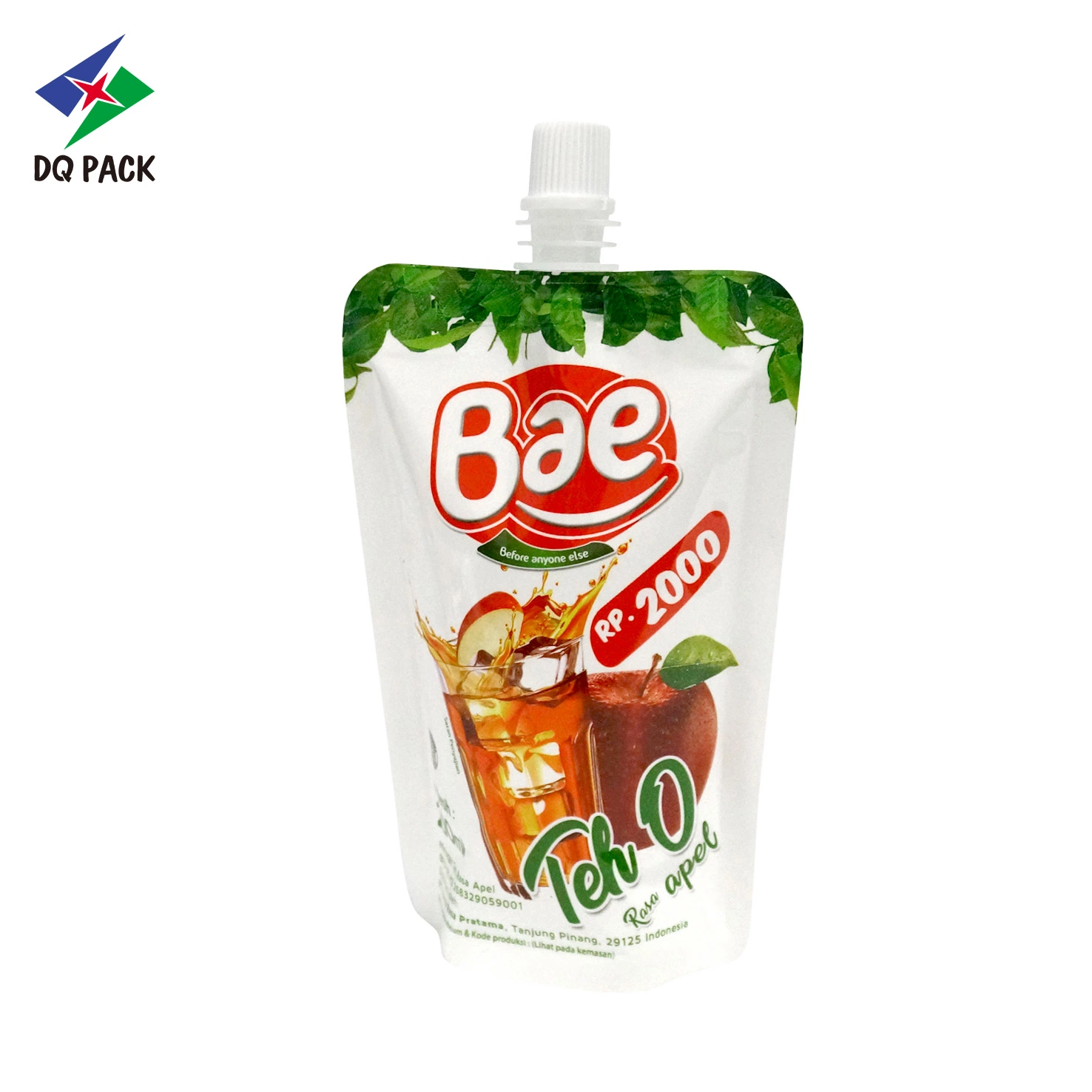 Sac de poche à bec amovible Doypack surgelé sachet étanche boissons pour boissons Emballage