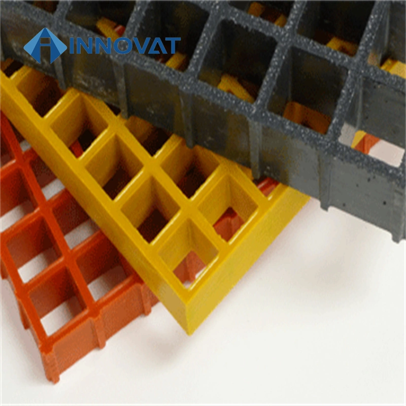 FRP Plastic Composite Molded Floor Grating Fiberglass Panel