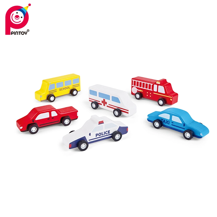 Wooden Vehicle Toy Car Set
