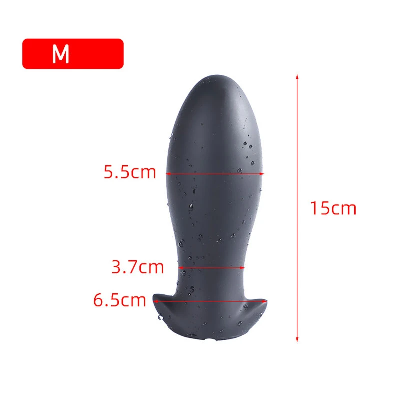 Dragon Egg Silicone Anal Plugs Posterior M Size Filled Anal Plugs Soft Egg Type Anal Plugs Sex Toys