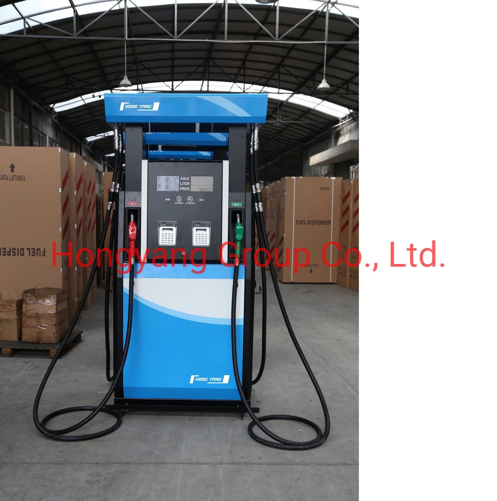 Filling Station LPG Dispensesr Gas Dispenser with 2 LPG Nozzle for Gas Station