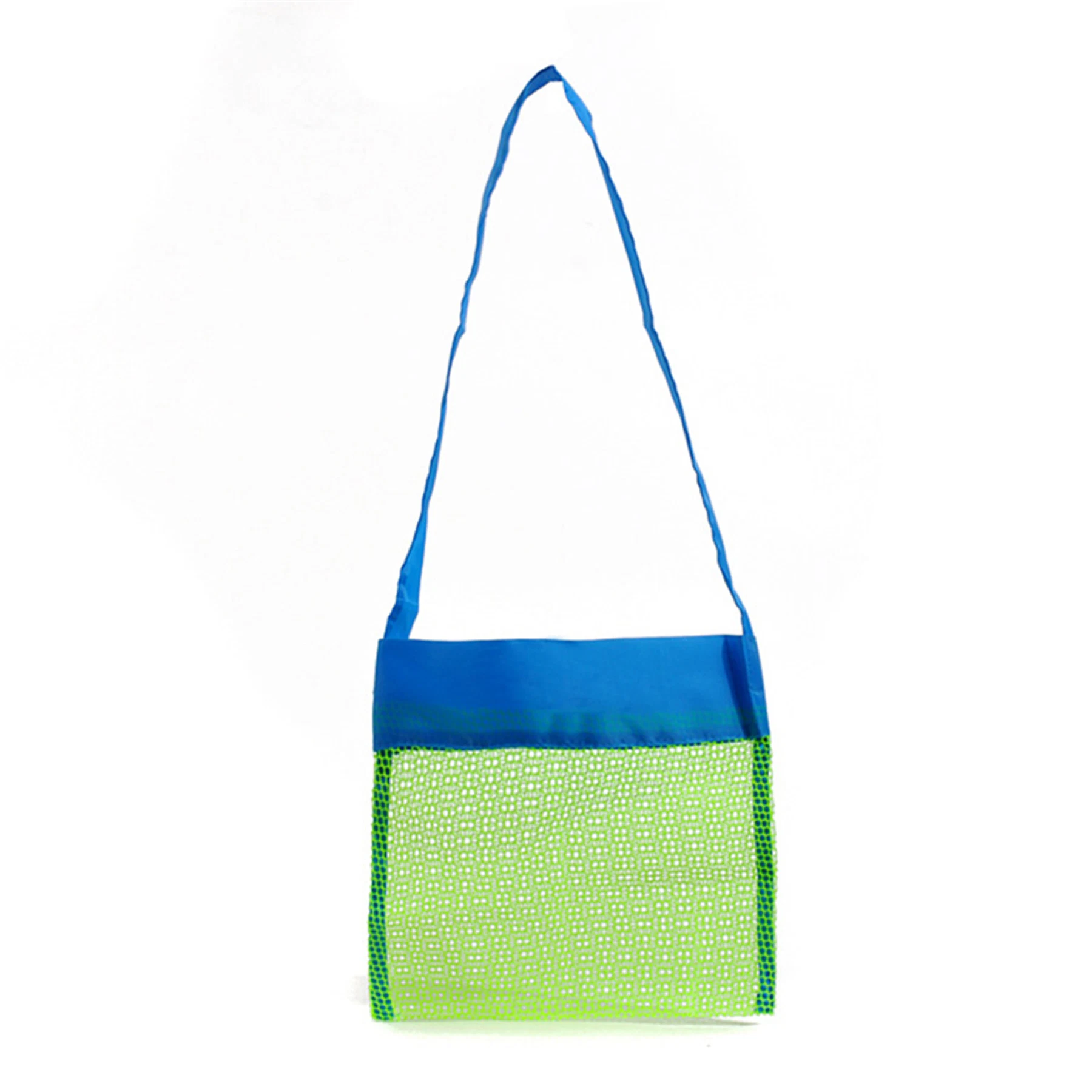 Custom Logo Mesh Bag Nylon Beach Mesh Bag Outdoor Children&prime; S Toys Storage Tote