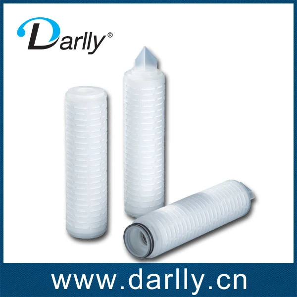 Safety Filter Before Production PP Pleated Filter 0.45micron in Juice Application