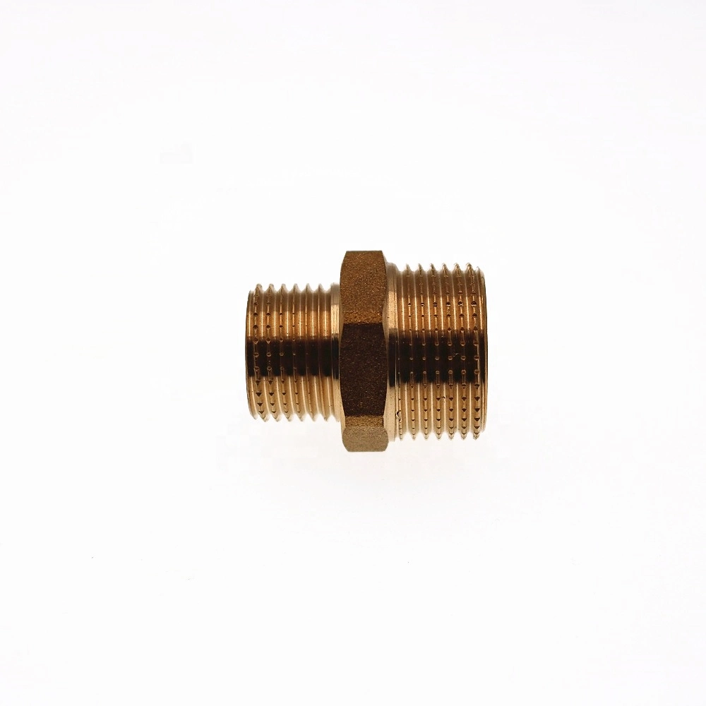 Brass Thread Fittings Equal Reducing Coupling for Pex Pipes Joints for Plumbing