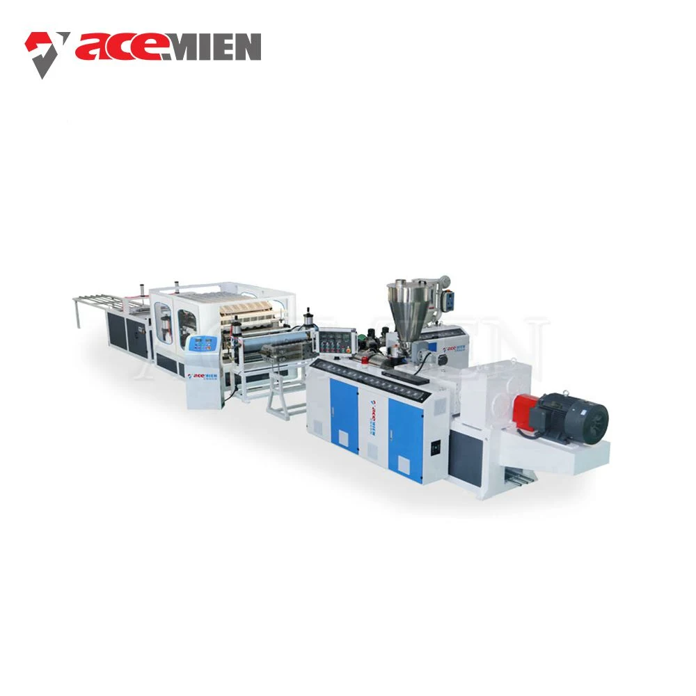 PVC Pet Plastic Wave Roof Tile Roofing Panel Single Multi Layer Extruder Making Machine Line