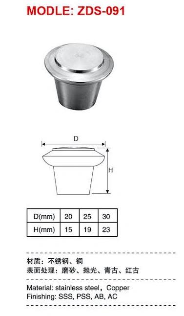 Stainless Steel Cabinet Knob Furniture Pull Furniture Handles Lathe Fittings Hardware