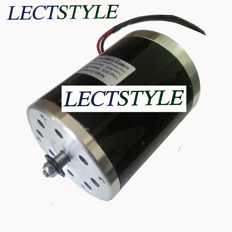 36V 500W Motor Elétrico Acionado por Corrente com Pinhão de Corrente de 11 Dentes #25 para Scooters, Motocross e Go-Karts.