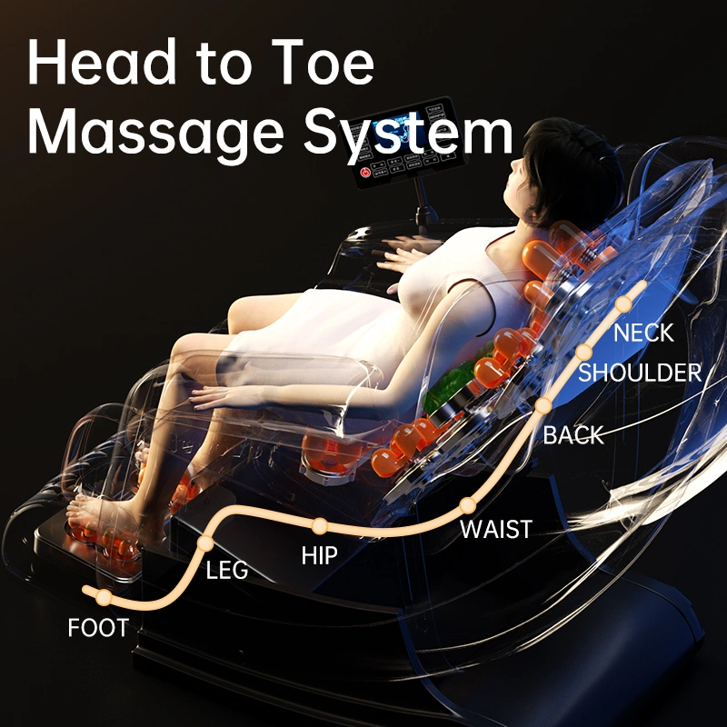 Massaggi de alta calidad Sedia SL vía cuerpo gravedad cero el asiento masajeador 2022 Electrónica Best-Selling sillón de masaje 3D 2022.