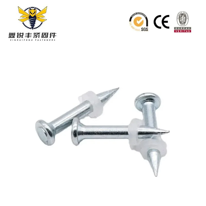 DN Nail with Plastic Washer Powder Actuated Fastener Drive Pins