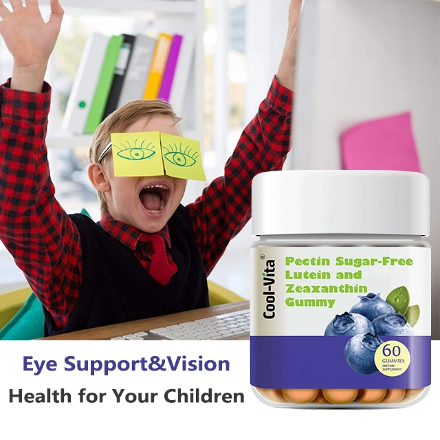 OEM Eye Care Gummy Lutein Health Supplements Blueberry Eye Vision Gummy Vitamins