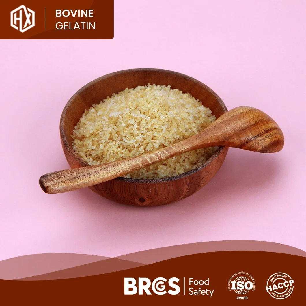 Haoxiang Barato preço Bovinos Comestíveis Pele Amostra de gelatina disponíveis bovinos farmacêutica gelatina de pele China Qualidade de Fornecedores de bovinos Industrial Gelatina de pele