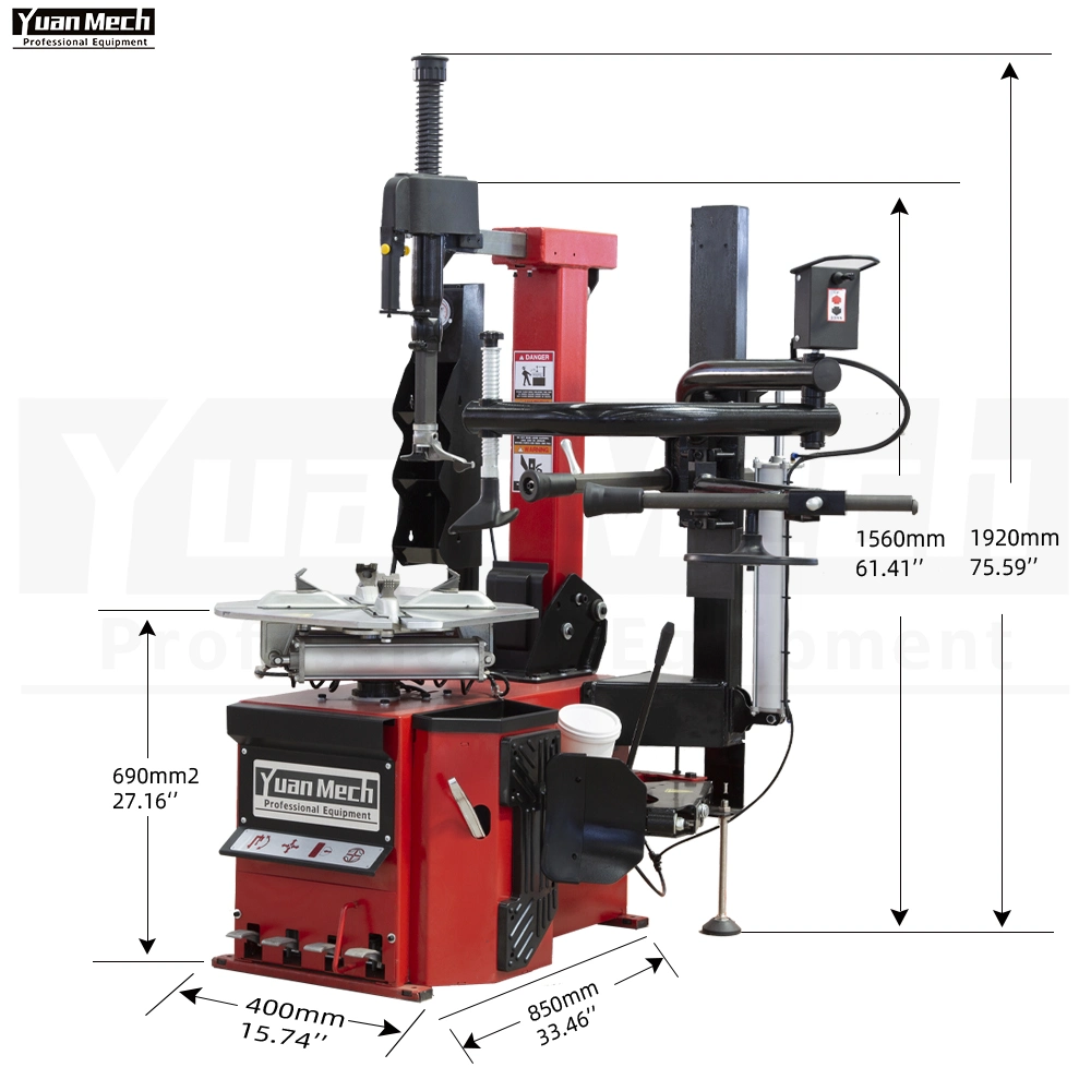 Mantenimiento de automóviles profesional Equipamiento de taller de cambiador de neumáticos