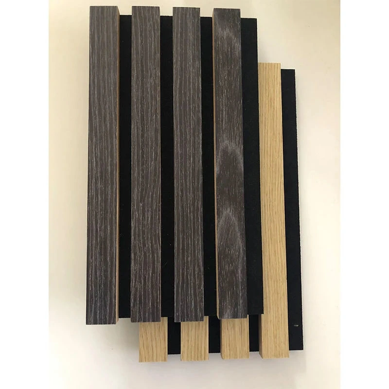 Home Decor 60X240cm Acoustic Panel Wooden Black Akupanel Felt Base Board for England Market