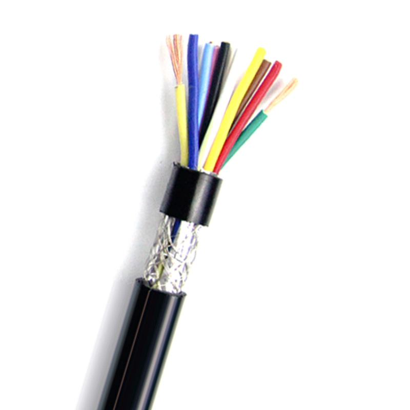 UL2517 PVC Multi-Core Shielded Wire Elastic PVC Shielded Signal Copper Wire Core Electrical Cable