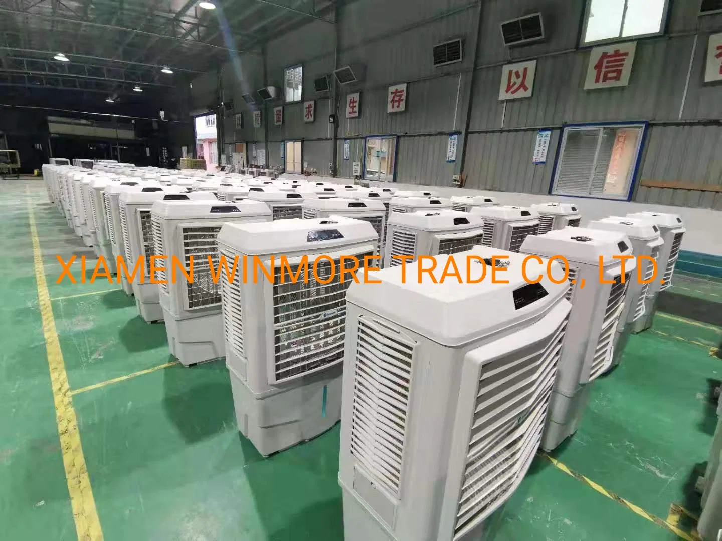 Eco-Friendly Water Air Cooler Movable Evaporative Air Conditioner