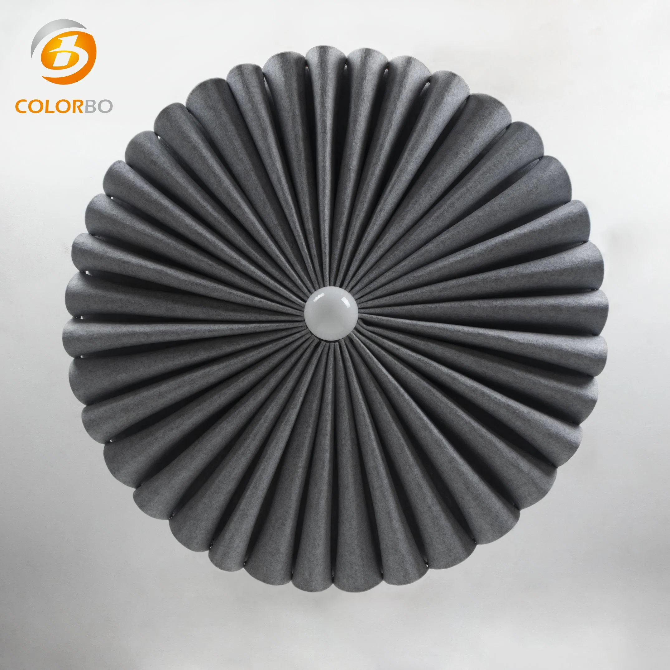 High performance E0 Sound Absorption 3d wall panel PET Felt LampShade