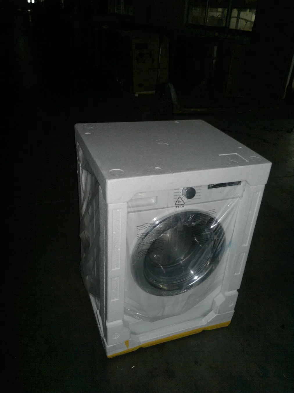 10 Kg Hot Sale Front Load Washing Machine with Child Lock/BLDC Motor/52cm Chrome Door