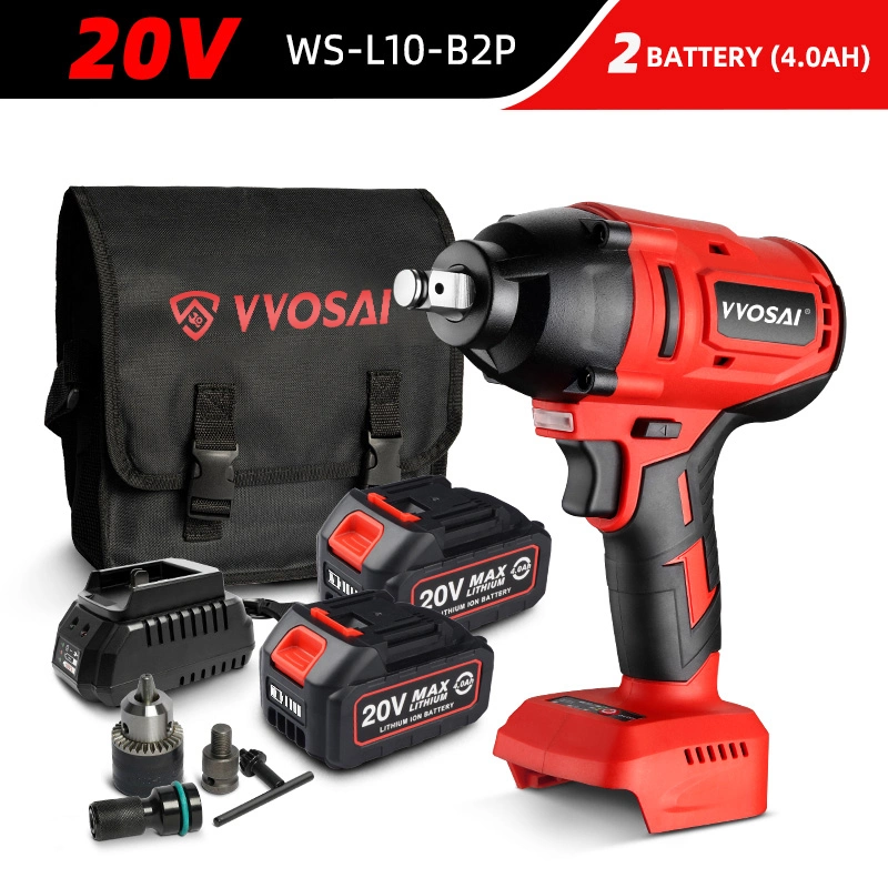 High Satisfaction Industry Leading Vvosai 20V Battery Powered Brushless Wrench