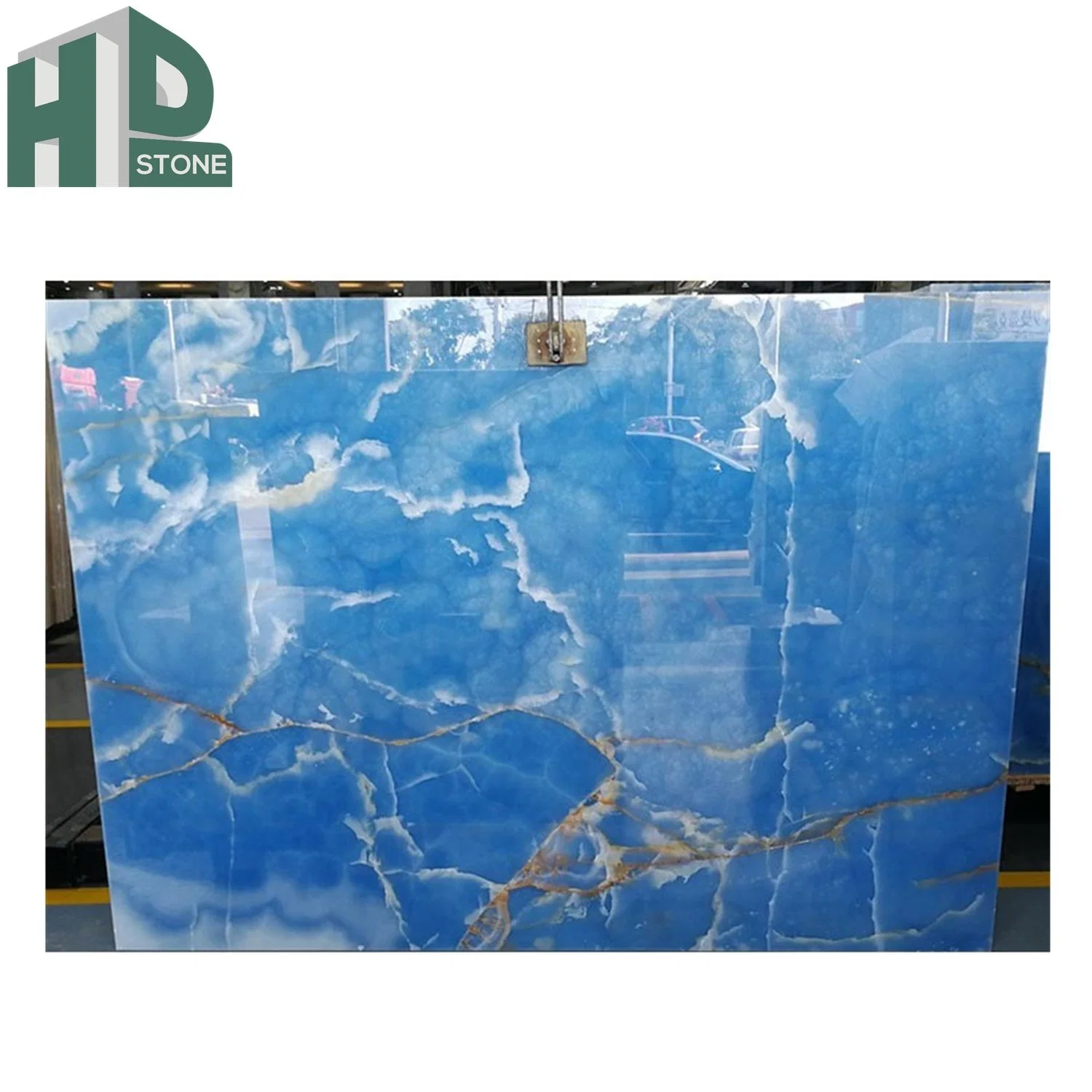 Blue Onyx Marble Stone for Project and Club