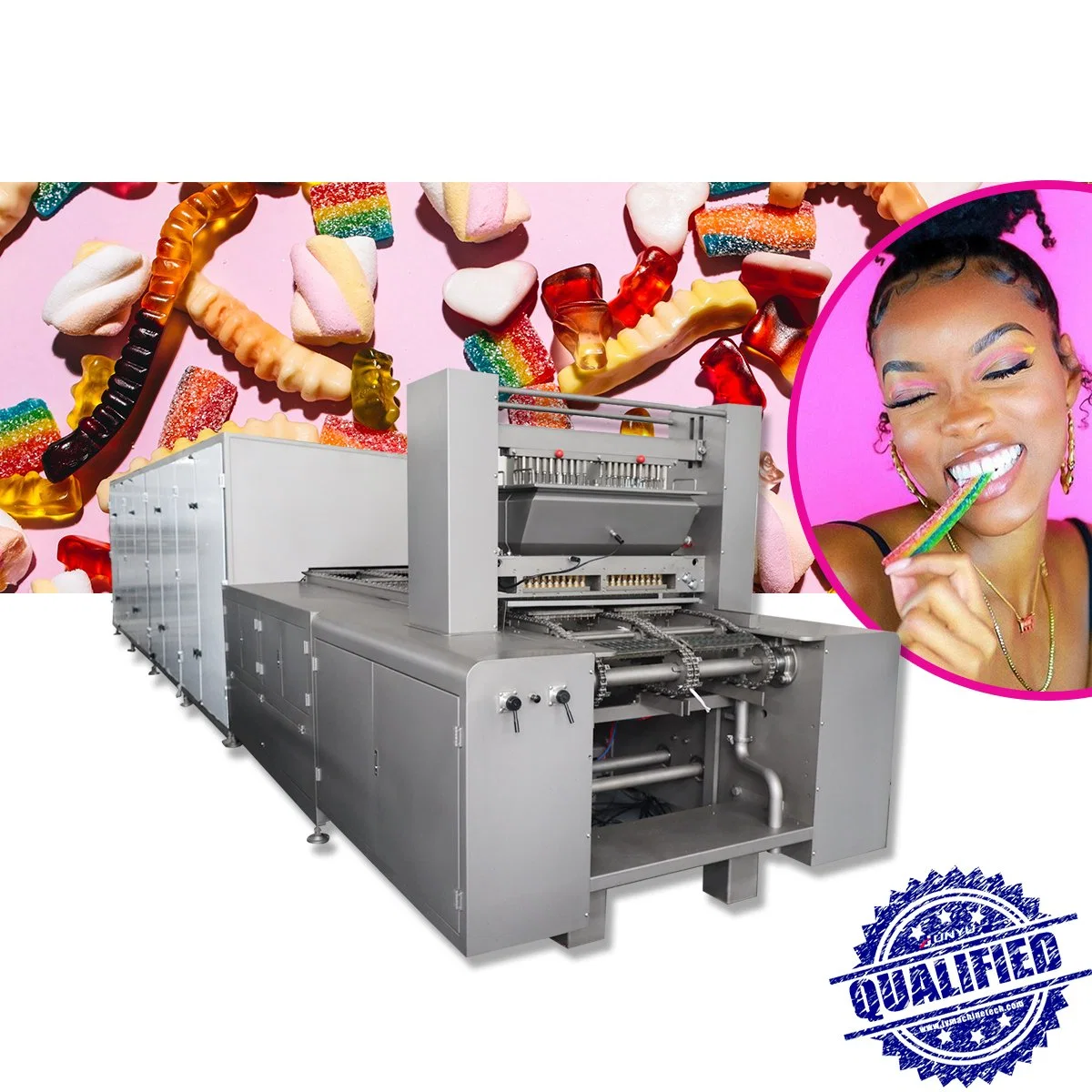 Relieve Stress and Pain Vegan Nutrition Gummy Candy Making Machine