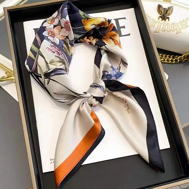 in Stock 2023 Fashion New Arrival Designer Mulberry Silk Scarf