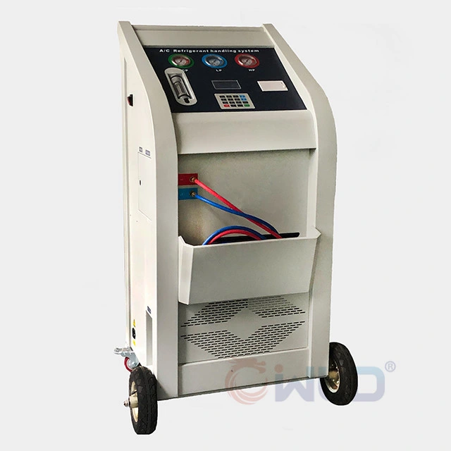 Reparações da carroçaria automática recuperação/Ar do refrigerante do ar condicionado semi-automático e da máquina de carregamento Máquina de Reciclagem de Limpeza/recuperação de Carro do sistema de Ar Condicionado (WLDWLD-L520)