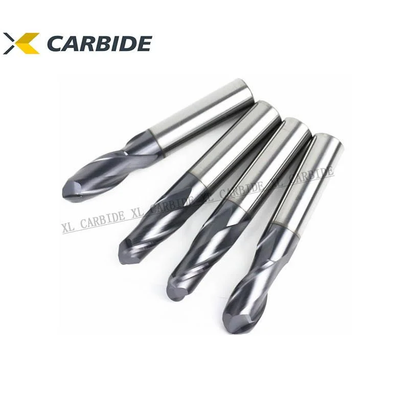 Carbide 2 Flutes Ball Nose Endmill Milling Cutter for CNC Usage Gp2b