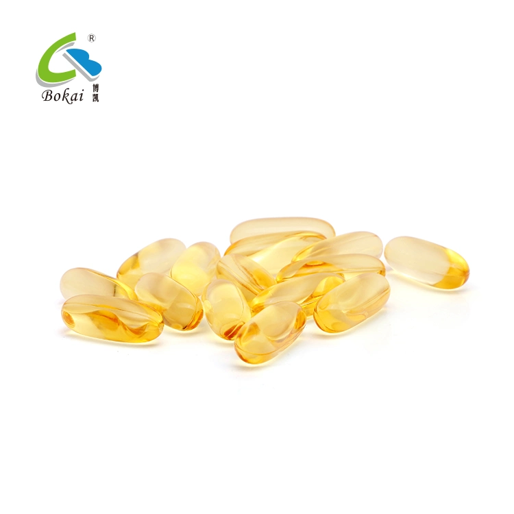 Huile de poisson sous étiquette privée Capsules Huile de poisson Oméga 3 Softgel Capsule Professional Fabricant