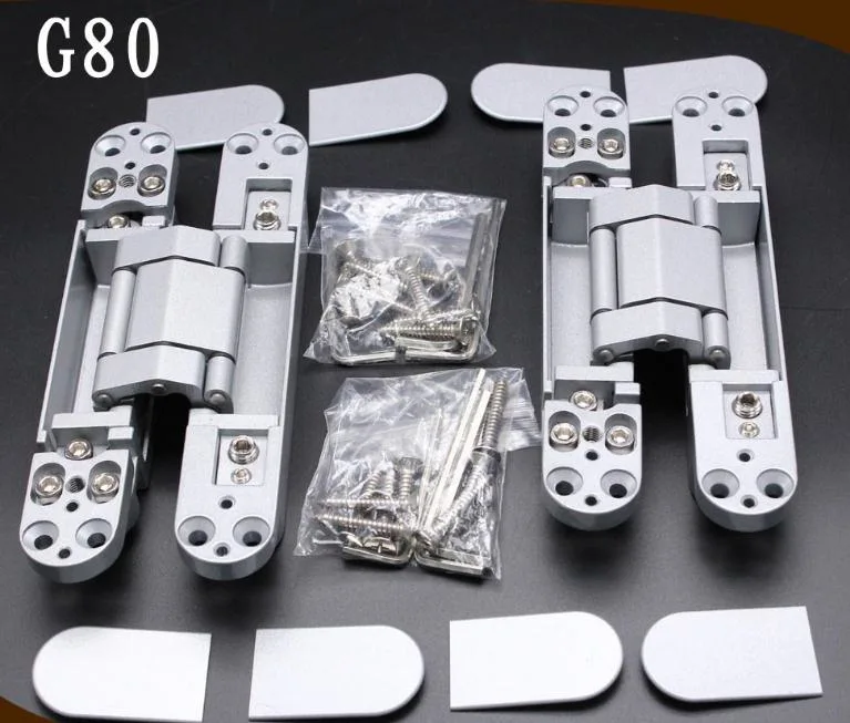 Invisible Door Hinge, Three Dimensional Adjustable Hinge, European H Hinge, Al-G80