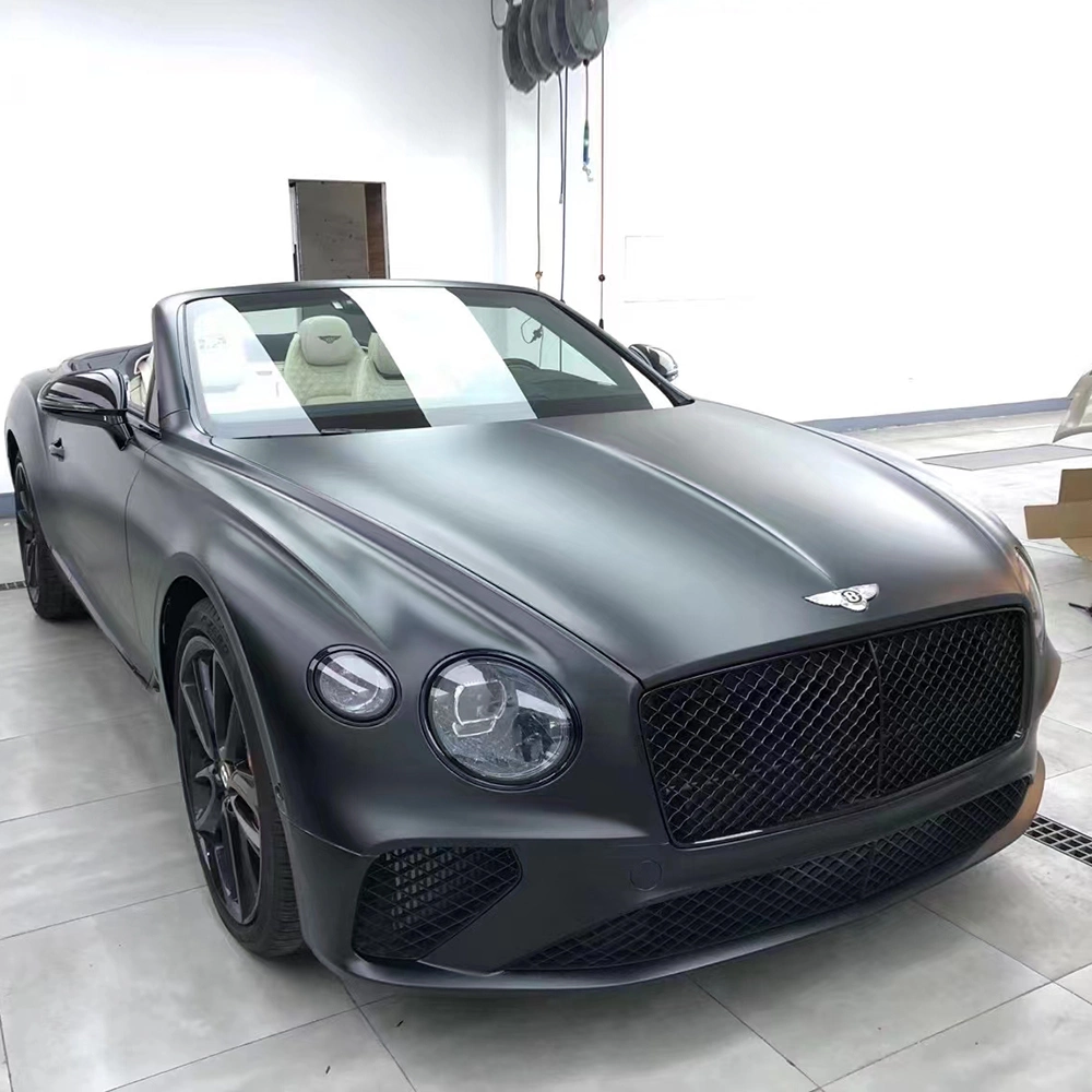 Tsautop 5*59FT Pet Liner Ultra Matte Grey Car Wrap